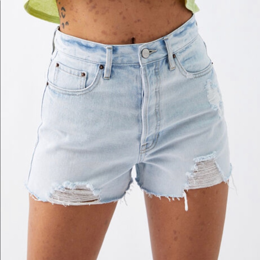 NWT Pacsun High Waisted Denim Shorts